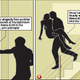 Illustration for article titled South African Paper Recreates Final Moments Of Reeva Steenkamps Life In Bizarre Cartoon Strip